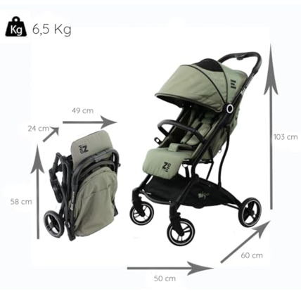 Avis Poussette compacte ZOE Nania 6