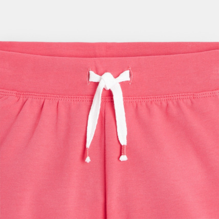 Avis Short uni en jersey rose fille OKAIDI 2