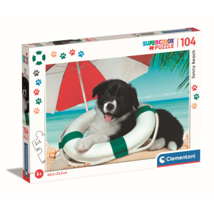 Avis Puzzle Sunny Beach - 104 pièces Clementoni 1
