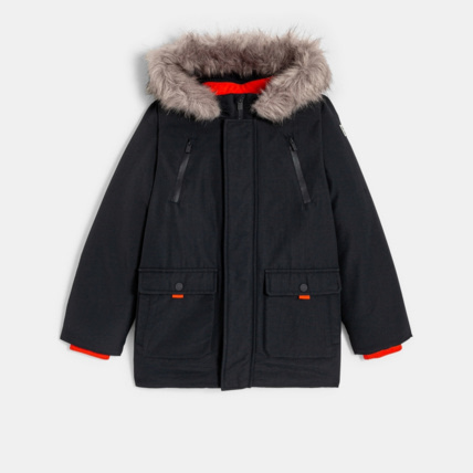 Avis Parka matelassée à capuche rouge garçon OKAIDI 1