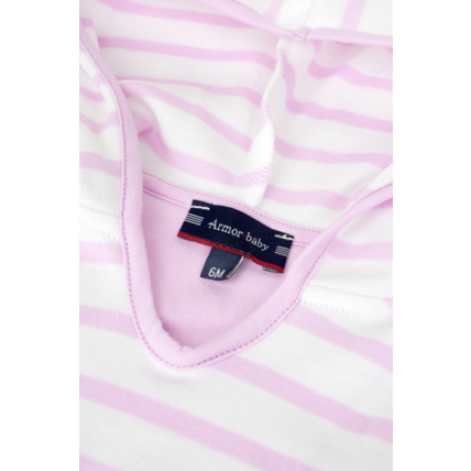 Avis Robe "Balancelle" Baby - coton épais - Milk/Mauve Rose ARMOR-LUX 3