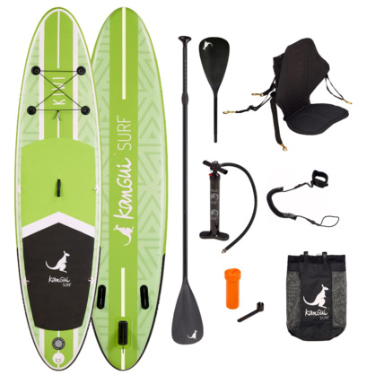 Avis Stand up paddle gonflable SUP avec siège kayak Kangui 2