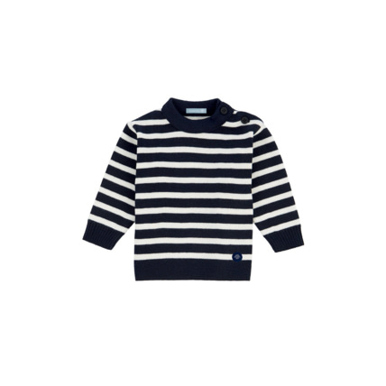 Avis Pull marin rayé "Fouesnant" Baby - Navire/Nature ARMOR-LUX 1