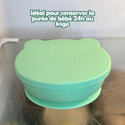 Avis Bol à couvercle en silicone Yooji 4