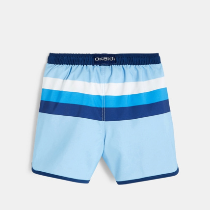 Avis Short de bain rayé bleu garçon OKAIDI 3