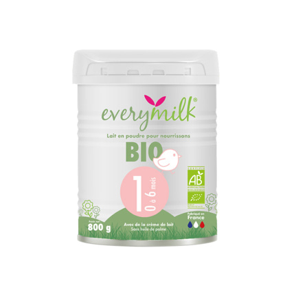 Avis Lait bio infantile 1 EVERYMILK 1