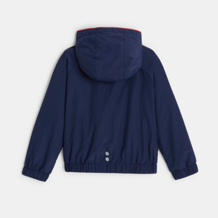 Avis Coupe-vent déperlant à capuche bleu garçon OKAIDI 5