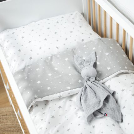 Avis Housse de couette bébé réversible en coton Stella Sevira Kids 2