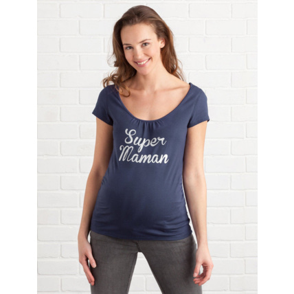 Avis T-shirt de grossesse à message Vertbaudet 1