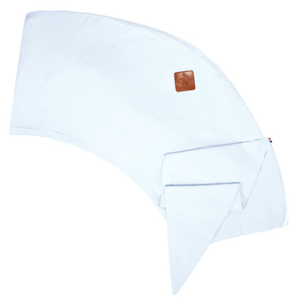 Avis Housse pour coussin de maternité et d'allaitement en gaze de coton Sevira Kids 1