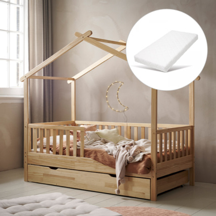 Avis Lit cabane avec matelas Maison Petite Amélie 2