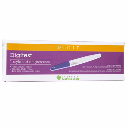 Avis Test de grossesse Digitest Digit 1