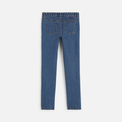 Avis Jean slim hyper-stretch bleu fille OKAIDI 2
