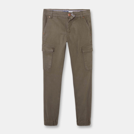Avis Pantalon cargo carrot vert garçon OKAIDI 1