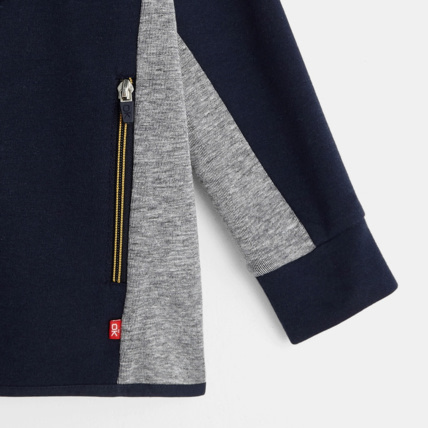 Avis Sweat-shirt à capuche bleu garçon OKAIDI 5