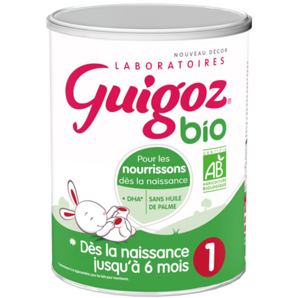 Avis Lait infantile 1er Âge Bio en poudre Guigoz 1