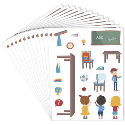 Avis Gommettes En Papier - Dans Ma Classe LOOLIPO 1