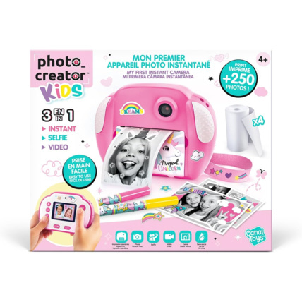 Avis Appareil photo Instantané Kids Licorne CANAL TOYS 1