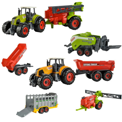 Avis Coffret jeu 6 engins agricoles FARM ISO TRADE 1