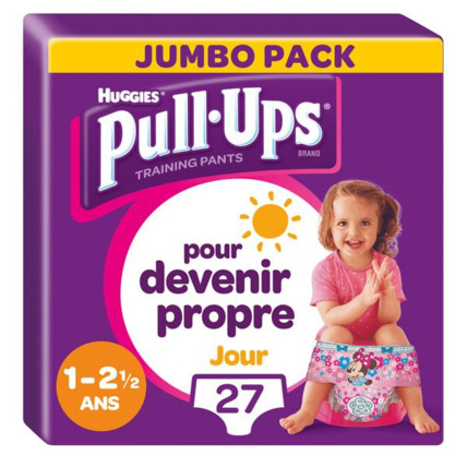Avis Pull-Ups Culottes Jour Fille (8-15 kg) HUGGIES 1