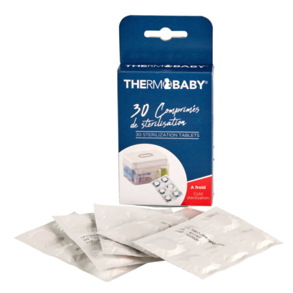 Avis Boîte de 30 comprimés de stérilisation THERMOBABY 3