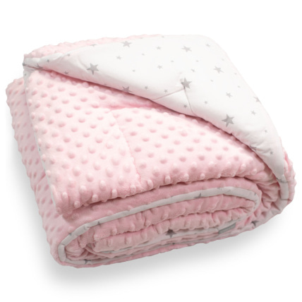 Avis Couverture bébé réversible et ultra douce, STELLA Sevira Kids 1