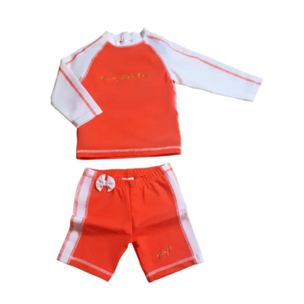 Avis Ensemble enfant Anti-UV fille : Sunny Orange PLOUF 1