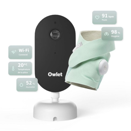 Avis Pack Dream Sock Bedtime + Dream Sight Cam Owlet Care 3