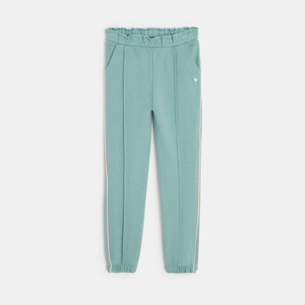 Avis Jogging uni en jersey molletonné vert fille OKAIDI 2
