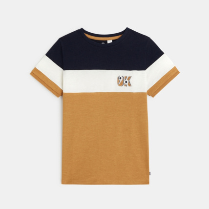 Avis T-shirt manches courtes OK96 marron garçon OKAIDI 2