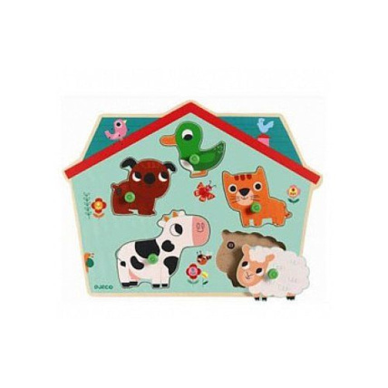 Avis Puzzle Ouaf Woof DJECO 1