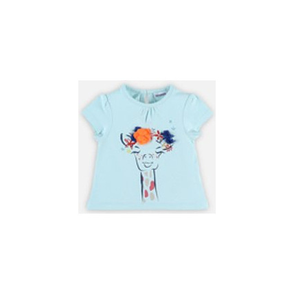 Avis T-shirt manches courtes girafe NOUKIE'S 1