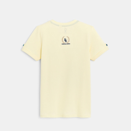 Avis T-shirt manches courtes à message jaune garçon OKAIDI 3