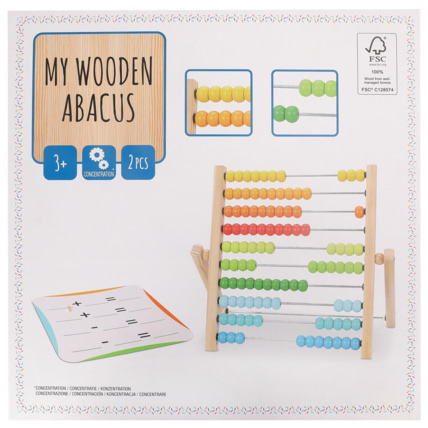 Avis Jouet bois Boulier en bois CARREFOUR WOODEN 1