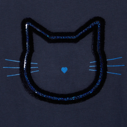 Avis T-shirt à motif bleu fille OKAIDI 2