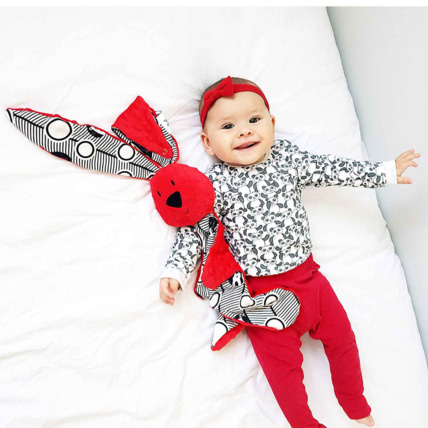 Avis Grand doudou Lapin en Bambou: Le cadeau de naissance parfait Sevira Kids 4