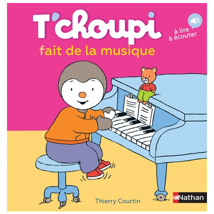 Avis Livre T'choupi fait de la musique NATHAN 1