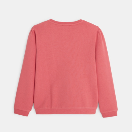 Avis Sweat-shirt à message rose fille OKAIDI 3