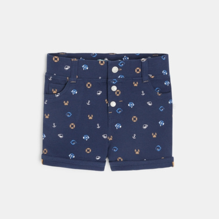 Avis Short maille piquée univers marin OBAÏBI 1