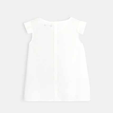 Avis Top blanc plissé fille OKAIDI 2