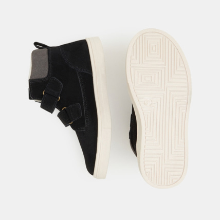 Avis Chaussure montante mix matières à scratchs noires garçon OKAIDI 3