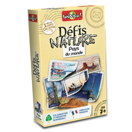 Avis Jeu éducatif Défis Nature - Pays du monde BIOVIVA 1