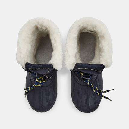 Avis Bottes de neige fourrées bleues garçon OKAIDI 2