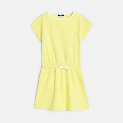Avis Robe de plage unie jaune fille OKAIDI 2