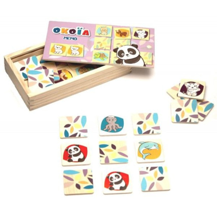 Avis Jeu de mémoire en bois OKOIA 1