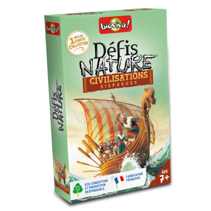 Avis Jeu éducatif Défis Nature - Civilisations disparues BIOVIVA 1