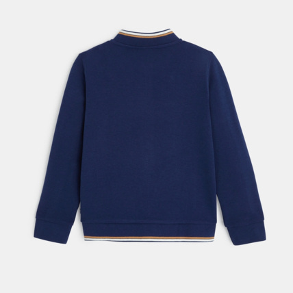 Avis Sweat-shirt zippé façon teddy bleu garçon OKAIDI 3