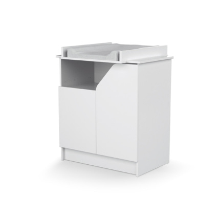 Avis Commode à langer 2 portes, 1 niche en bois CARNAVAL AT4 1