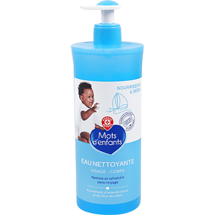 Avis Eau nettoyante Mots d'enfants 1