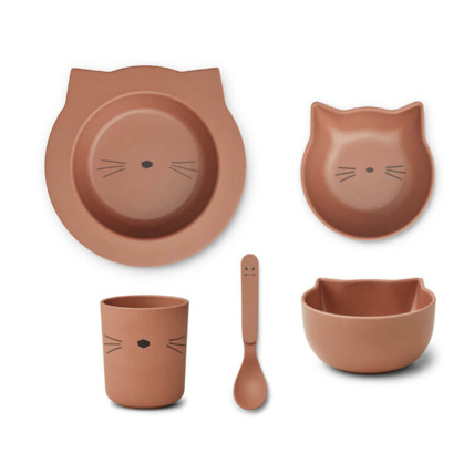 Avis Coffret repas Joana bébé - Cat / Tuscany rose LIEWOOD 1